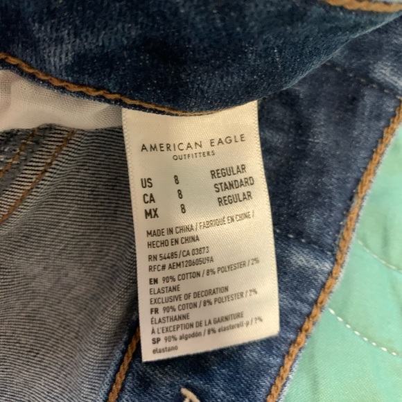 American Eagle Super High Rise Jegging Crop - Picture 2 of 4